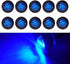 10Pcs 3/4 Inch LED Marker lights Signal Light 12V for Trailer Truck Bus Van(Blue)...