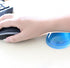 Silicone Mouse Wrist Rest Heart-Shaped Mouse Pad Cool Hand Cushion Relieve Pain Wrist Support for Computer, Laptop (Blue)...