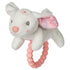 Mary Meyer Soft Baby Rattle with Soothing Teether Ring, 6-Inches, Bella Bunny...