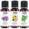 3-Pack Variety of NOW Essential Oils: Summer Fun - Lavender, Grapefruit, Peppermint...