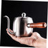 Coffee Pot Gooseneck Teapot Pouring Kettle Espresso Japanese Tea Pots Small Kettle Camping Accessories Gooseneck Kettle Stove Top Concentrate Offi...