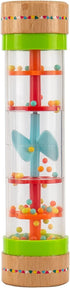 Musfunny Rainmaker Baby Rain Stick Toys for Kids: 8 inch Rainstick Sensory Rattle Toys for Babies,Shaker Rainfall Tubes Musical Instrument -Colorf...