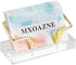 Acrylic Business Card Holder for Desk, Modern Clear Business Card Display Holder, Desktop Business Card Stand Business Cards Organizer, Holds 50 C...