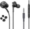 OEM Earbuds Stereo Headphones for Samsung Galaxy S10 S10e Plus A31 A71 Cable - Designed by AKG - with Microphone and Volume Buttons (Black)...