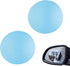 2 PCS Car Rearview Mirror Rainproof Film, 3.93" x 3.93" Round Highly Permeable Waterproof Anti-Fog Anti-Glare Hydrophobic Film, for Cars and Other...