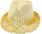 Sequin Hat for Man and Women,Western Sequin Fedora Hat Bling Dance Hats...
