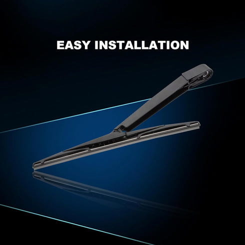 Rear Windshield Wiper Arm Blade for 2015-2023 Kia Sedona Telluride 2013-2019 Hyundai Santa Fe, Back Window Wiper Blades Set Replace# 98811B8000 98...