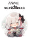 2023 Anime artbook sketch for drawing and sketching anime manga,120 pages blank journal 8.5x11 A3 notebook blank :brithday gift idea. Sketch boo: ...