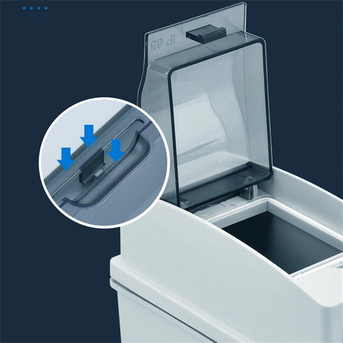 2 Way Circuit Breaker MCB Distribution Protection Box with DIN Rail, IP65 Waterproof,for Miniature Circuit Breaker, Electrical Box for Indoor Wall...