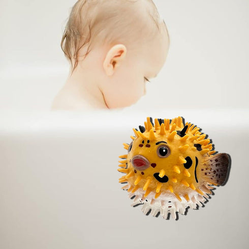 Gemini&Genius Pufferfish Toy, Realistic Puffer Fish Action Figure, Real Blowfish Toy, Educational Gift, Display and Play Toy, DIY Craft Decor, Swi...