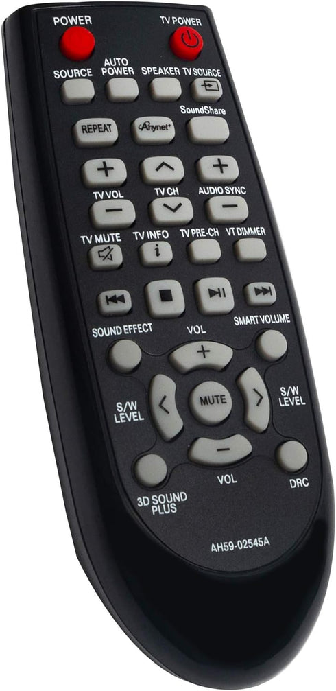 New AH59-02545A Replacement Remote Control fit for Samsung Sound Bar HW-F750 HW-F750/ZA HW-F751 HW-F751/XS HW-F751/XU HW-F751/XE HWF750 HWF750/ZA ...