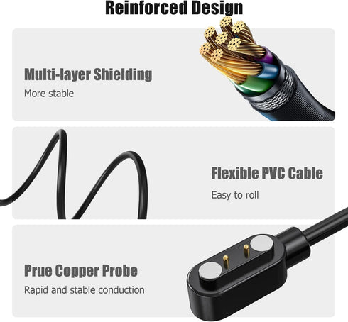 K Charge Cable Smartwatch,Compatible with Smart Watch ST19 EF3?one cable only?...