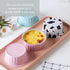Mini Aluminum Foil Cupcake Baking Cups with Lids (40pcs, 5oz) Round Cupcake Foil Liners Tart Pie Tin Pan Holder - Disposable Mini Cake Containers ...