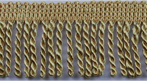 HEARTWISH Curtain Fringes Bullion Fringe Trim 2.5Inch Wide 5 Yards Long,Fabric Trims and Embellishments Curtain Weights Fringes for Sewing DIY Dec...