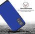 TJS Compatible for TCL ION X Case, TCL ION V Case, TCL 40 Z Case, Dual Layer Hybrid (Magnetic Mount Friendly) Shockproof Drop Protection Cover Imp...