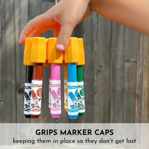 Big Bee, Little Bee - Marker Parker, Holder to Keep Markers Organized, Fits Most Broad and Fine Tip Markers, 100% Silicone, As Seen on Shark Tank,...