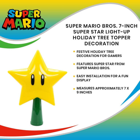 Mario Super Star Gen 2 Plug in Light Up Christmas...
