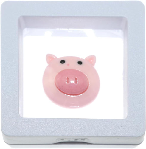 10PCS White 5 x 5 x 2cm 3D Floating Display Case 3D Floating Frame Display Holder Stands 3D Floating Jewelry Frame Coin Display Stands Jewelry Box...