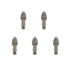 Aviation Connector Plug, 5 Pcs GX12 4 Pin Thread Female Socket Panel Metal Aviation Wire Connector 5A&5 Pcs GX12 4 Pin Male Socket Panel Metal Avi...