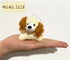 24Pcs Mini Plush Animal Toy Set,Cute Animals Keychain Decoration for Kids ? Adult?Goodie Bag Fillers, Carnival Prizes?Small Stuffed Animal Bulk fo...
