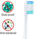 Replacement Brush Heads Compatible with AquaSonic Black Series and Vibe Series, for Black Series Pro and Duo Series Pro, White 10 Pcs...