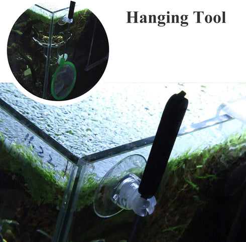 Aquarium Suction Cup Clips Air Tube Holders for Fish Tank,10 Pieces, Fit Tube/Lighting Wire Outer Diameter 0.2-0.23 Inch....