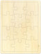 Blank Puzzle with 12 Pieces, Large Blank Puzzle Pieces with Puzzle Tray, Blank Wooden Jigsaw Puzzles for Crafts & DIY, Make Your Own Puzzle 11.8x8...
