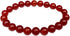 chengmu 8mm Red Agate Stretch Bracelet for Women Natural Round Beads Semi Gemstone for Crystal Elastic Beaded Bracelet 7.5"...