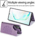 NKECXKJ Design for Samsung Galaxy Note 10 Case with Tempered Glass Screen Protector Credit Card Holder Slot, PU Leather Wallet Phone Cases Kicksta...