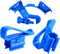 NGe 3Pcs Adjustable Fish Tank Water Hose Holder Water Tube Clamp Fixed Clip Aquarium Pipe Holder (1 Curved Shape, 2 Straight)...