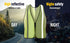 SIFE 1 Pack High Visibility Reflective Safety Vest,Made from Breathable and Neon Yellow Mesh Fabric,light weight for Man and Woman...