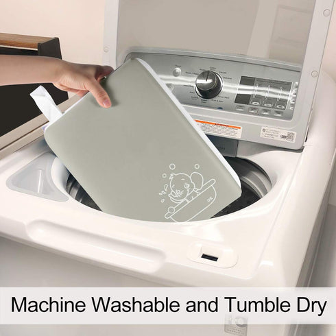 Bath Knee Pad - 1.5inch Extra Thick Bath kneeling Pad Non-Slip Rubber - Foldable Bathtub Knee Mat Large Safety bath Kneeler Pad for Baby Bathtime,...