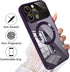 KANGHAR Clear for iPhone 14 Pro Max Case Magnetic for Women Men with Lens Protector Anti-Scratch Luxury Plating Compatible with MagSafe Slim Cover...