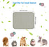 Summer Cooling Mat Washable Bunny Bed for Small Animal Rabbit Bed Mat, Guinea Pig Cage Liner Hamster Pee Pad, Fleece Sleep Pad for Squirrel, Hedge...