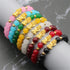 Fuqimanman2020 8 Pcs Feng Shui Bracelets Pixiu Wealth Luck Jade Beaded Bracelet for Women Men Chinese Traditional Lucky Jewelry Attract Wealth Goo...