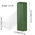 Blulu 300g/ 9.8 Oz Metal Polishing Compound Fine Green and White Buffing Compound Bars Leather Strop Sharpening Stropping Compounds for Knife Shar...