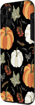 iPhone 11 Pro Autumn falling leaves and pumpkin spice harvest happy fall Case...