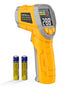 Eventek Digital Infrared Thermometer, -58??1112?(-50??600?) Non-Contact Laser Temperature Gun with Color Display & Adjustable Emissivity for Cooki...