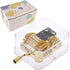 Pursuestar Happy Birthday Music Box, Clear Gold Hand Crank Musical Box for Mom/Dad/Daughter/Son - Unique Best Gifts for Christmas Wedding Mother's...