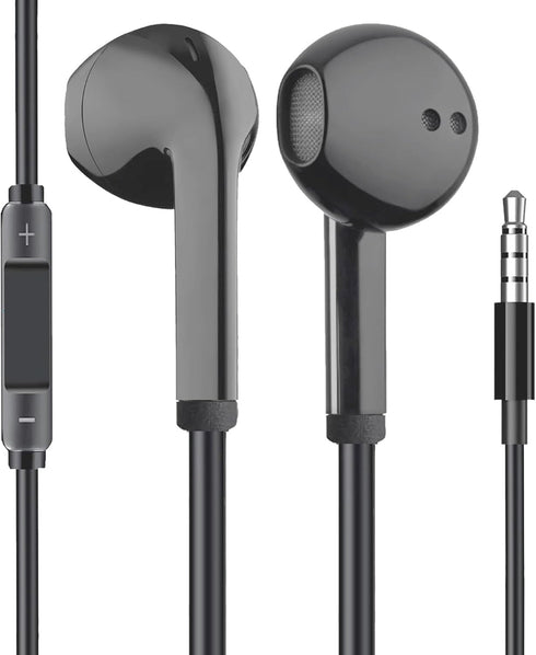 Ear Buds Wired Earbuds with Mic,Wired Headset Noise Cancelling Earbuds Wired Plug in Earbuds Volume Controller Earphones with Cord, Aux Headphones...
