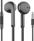 Ear Buds Wired Earbuds with Mic,Wired Headset Noise Cancelling Earbuds Wired Plug in Earbuds Volume Controller Earphones with Cord, Aux Headphones...