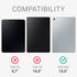 kwmobile Case Compatible with Samsung Galaxy Tab S5e Case - Soft TPU Back Protector Cover for Tablet - Black/Transparent...