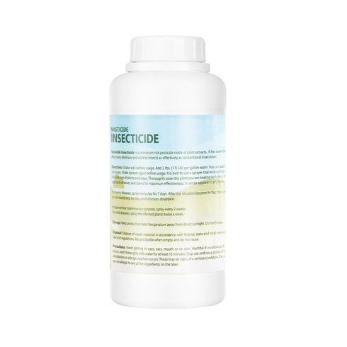 Natural Insecticide Concentrate for Plants, Organic Safe Insect Killer with Natural Clove Oil, Soybean Oil and Rosemary Oil, Lawn Insecticide for ...