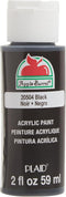 Apple Barrel Acrylic Paint in Assorted Colors (2 Ounce), 20504 Black...