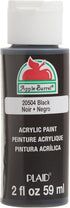 Apple Barrel Acrylic Paint in Assorted Colors (2 Ounce), 20504 Black...