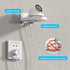 6 Pieces Small speaker wall Mount,No punching,Shelf Speaker Stand for Bluetooth Speaker,Baby Monitor,Cell Phones,Mesh Router,Webcam,Homepod,Toy Di...