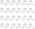 CYLAPEX Pack of 24 Cool White Fairy Lights String Battery Operated Fairy Lights, 3.3ft 20 LEDs Firefly Lights Silver Coated Copper Wire Lights for...