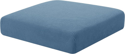 Hokway Stretch Couch Cushion Slipcovers Reversible Cushion Protector Slipcovers Sofa Cushion Protector Covers(Denim Blue, Small)...