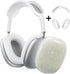 for Cute Glitter Airpods Max Case with Cleaner Kit, Anti-Scratch Shell Pattern Ear Pad Case Cover/Ear Cups Cover/Headband Cover for AirPods Max Co...