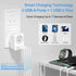 UK Ireland Travel Plug Adapter, RATEA Type G Power Adaptor with 3 USB-A, 1 USB-C Outlet Charger for US to Scotland London England British Irish Ke...